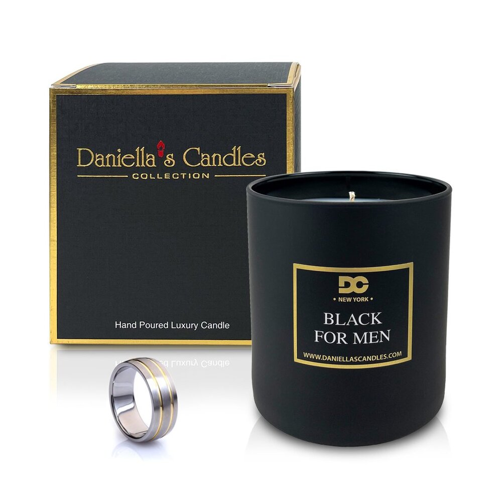 Black For Men Men's Jewelry Surprise Candle